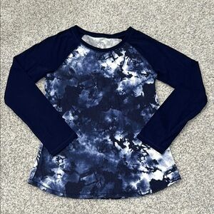 Justice Tie-Dye Long Sleeve Shirt